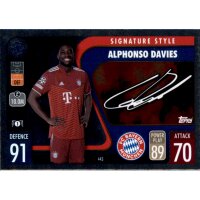 443 - Alphonso Davies - Signature Style - 2021/2022