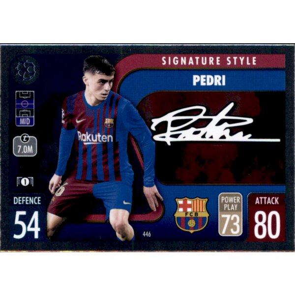 446 - Pedri - Signature Style - 2021/2022