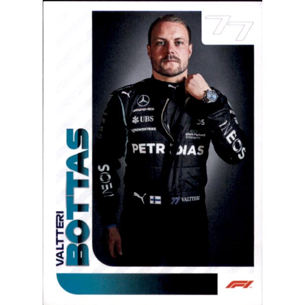 Sticker 23 - Valtteri Bottas - Formula 1 Saison 2021