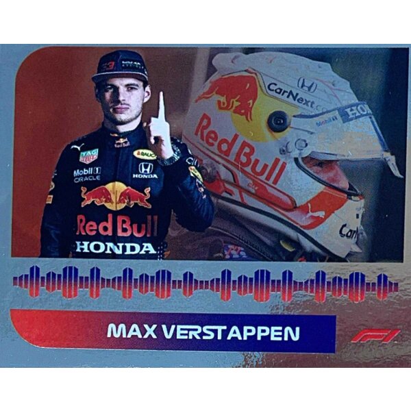Sticker 36 - Max Verstappen - Formula 1 Saison 2021