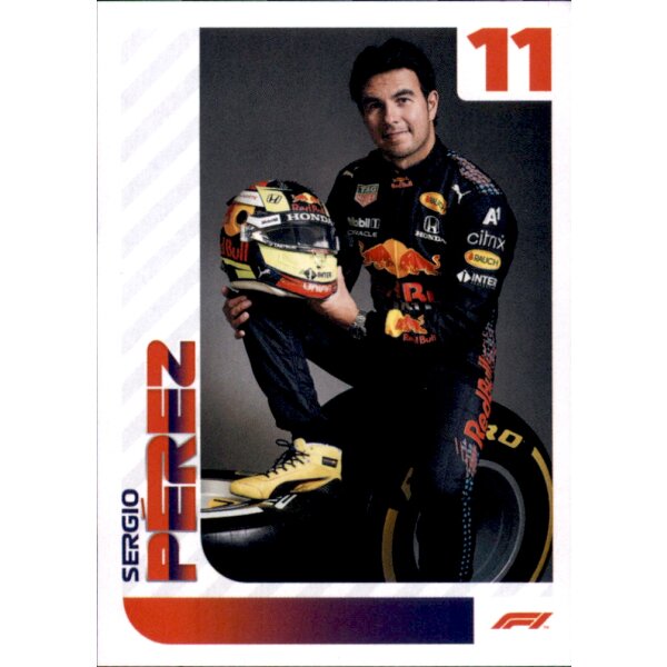 Sticker 43 - Sergio Perez - Formula 1 Saison 2021