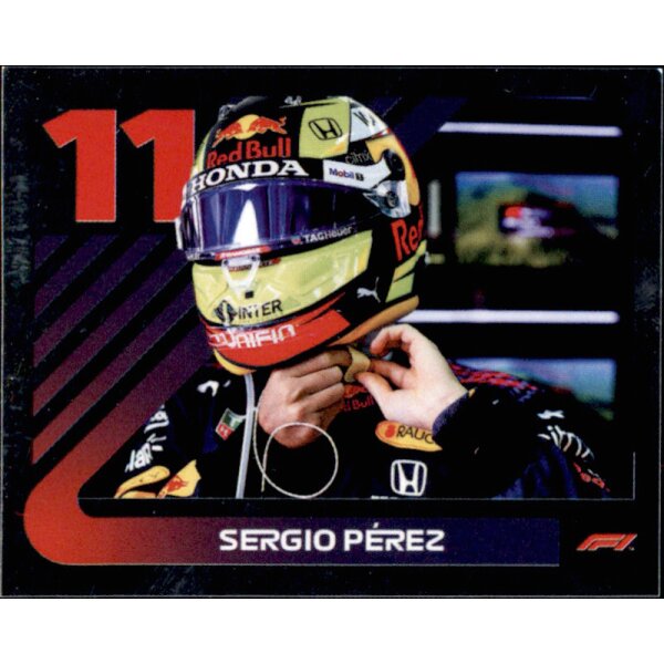 Sticker 44 - Sergio Perez - Formula 1 Saison 2021