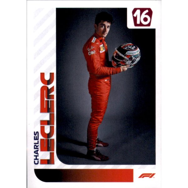 Sticker 131 - Charles Leclerc - Formula 1 Saison 2021