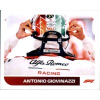 Sticker 173 - Antonio Giovinazzi - Formula 1 Saison 2021