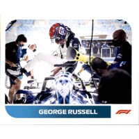 Sticker 203 - George Russell - Formula 1 Saison 2021