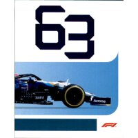 Sticker 206 - Williams Racing - Formula 1 Saison 2021