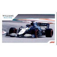 Sticker 208 - Williams Racing - Formula 1 Saison 2021