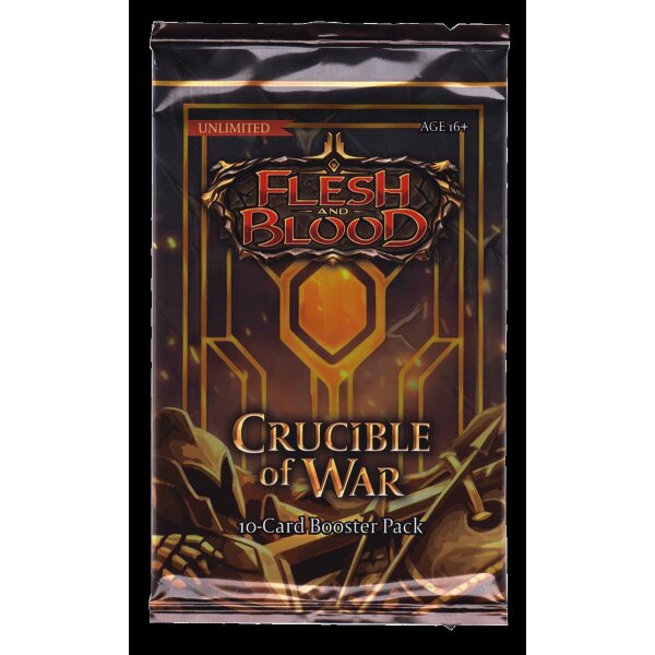 Flesh & Blood - Crucible of War - 1 Booster - Englisch Unlimitiert