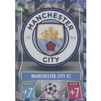 10 - Manchester City - Club Badge - CRYSTAL - 2021/2022