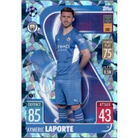 14 - Aymeric Laporte - Basis Karte - CRYSTAL - 2021/2022