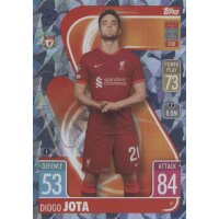 61 - Diogo Jota - Basis Karte - CRYSTAL - 2021/2022