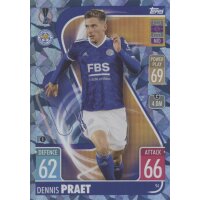 94 - Dennis Praet - Basis Karte - CRYSTAL - 2021/2022