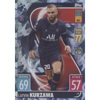 142 - Layvin Kurzawa - Basis Karte - CRYSTAL - 2021/2022