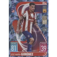 196 - Jose Maria Gimenez - Basis Karte - CRYSTAL - 2021/2022