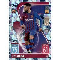 212 - Jordi Alba - Basis Karte - CRYSTAL - 2021/2022