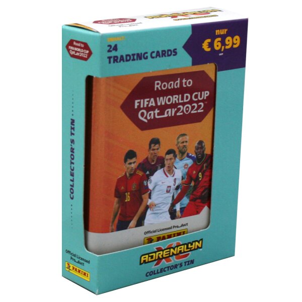 Road to World Cup Qatar 2022 Adrenalyn XL - 1 Mini Tin Box