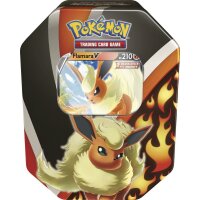 9-Pocket Album - Schwarz - 24 Seiten für 432 Karten - Pokemon Herbst TINS 2021 - Flamara-V - Aquana V - Blitza V - Alle Drei! - Deutsch