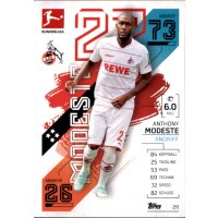 211 - Anthony Modeste - 2021/2022