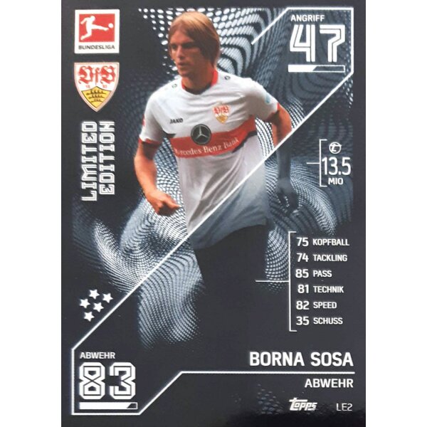 LE02 - Borna Sosa - Limited Edition - 2021/2022