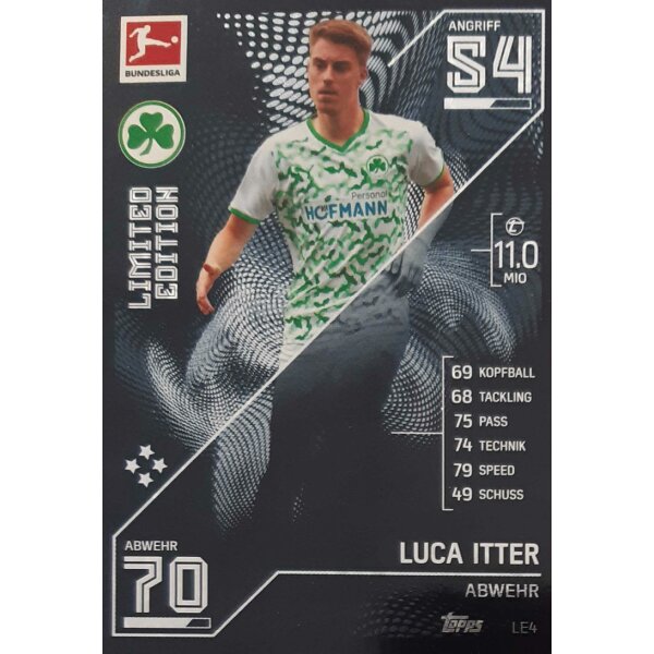 LE04 - Luca Itter - Limited Edition - 2021/2022