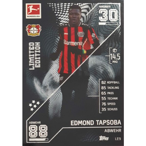 LE09 - Edmond Tapsoba - Limited Edition - 2021/2022