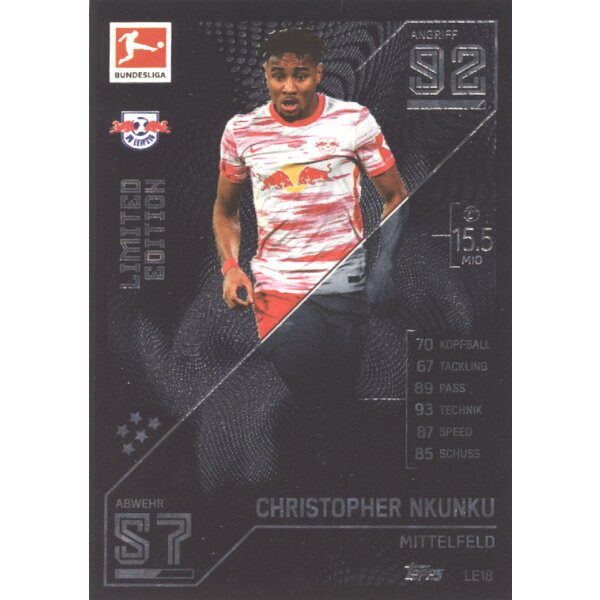 LE18 - Christopher Nkunku - Limited Edition - 2021/2022