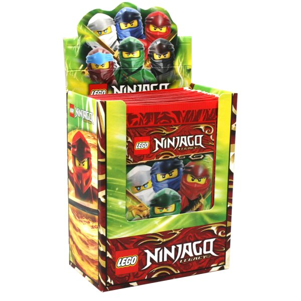 LEGO Ninjago - Legacy Serie 2 - Sammelsticker - 1 Display (50 Tüten)
