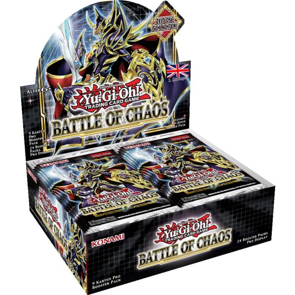Yugioh Battle of Chaos - 1 Display - Englisch
