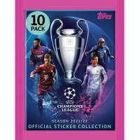 TOPPS - Champions League 2021/22 Sticker - 10 Tüten