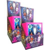 TOPPS - Champions League 2021/22 Sticker - 2 Displays...