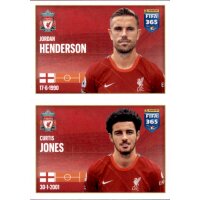 Sticker 54 Jordan Henderson / Curtis Jones