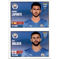 Sticker 66 Aymeric Laporte / Kyle Walker