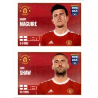 Sticker 81 Harry Maguire / Luke Shaw