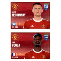 Sticker 85 Scott McTominay / Paul Pogba