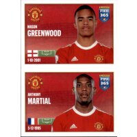 Sticker 87 Mason Greenwood / Anthony Martial