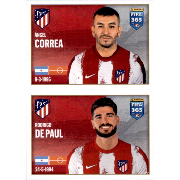 Sticker 99 Angel Correa / Rodrigo De Paul