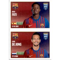 Sticker 117 Ansu Fati / Luuk de Jong