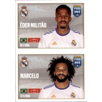 Sticker 126 Eder Militao / Marcelo