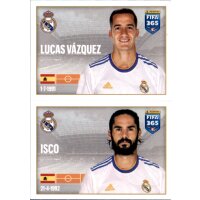 Sticker 128 Lucas Vazquez / Isco