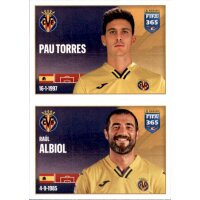 Sticker 140 Pau Torres / Raul Albiol
