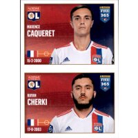 Sticker 160 Maxence Caqueret / Rayan Cherki