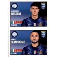 Sticker 245 Alessandro Bastoni / Danilo D’Ambrosio