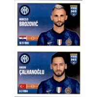 Sticker 249 Marcelo Brozovic / Hakan Çalhanoglu