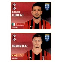 Sticker 278 Alessandro Florenzi / Brahim Diaz