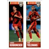 Sticker 353 Leander Dendoncker / Youri Tielemans