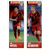 Sticker 354 Axel Witsel / Kevin De Bruyne