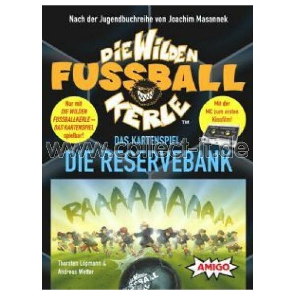 Wilde Fußballkerle - Reservbank