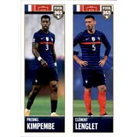 Sticker 375 Presnel Kimpembe / Clement Lenglet