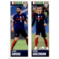 Sticker 380 Olivier Giroud / Antoine Griezmann