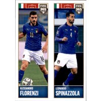 Sticker 392 Alessandro Florenzi / Leonardo Spinazzola